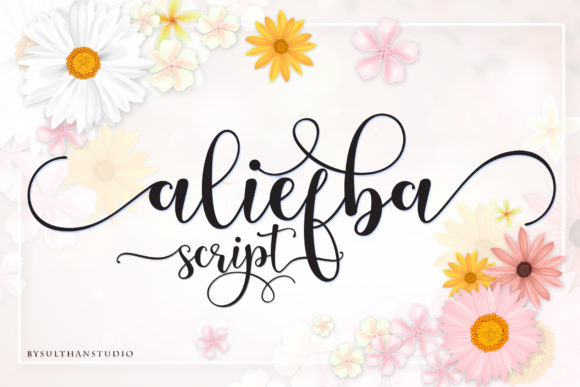 Aliefba: The Flowing Handwritten Font for Elegant Designs