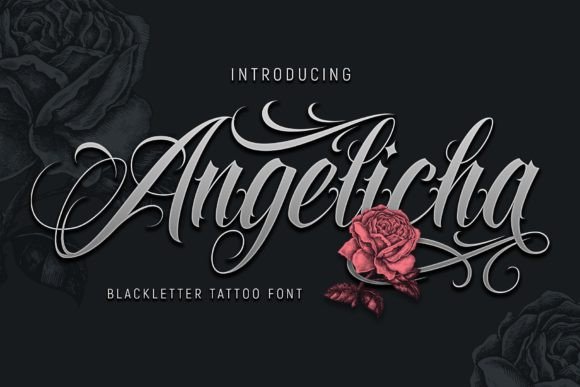 Angelicha: A Modern Blackletter Font for Bold Branding