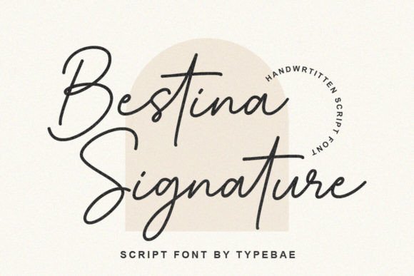 Bestina Signature Font: Elevate Your Designs with Elegance
