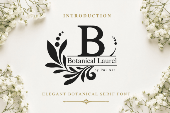 Botanical Laurel: A Serif Font with Timeless Charm