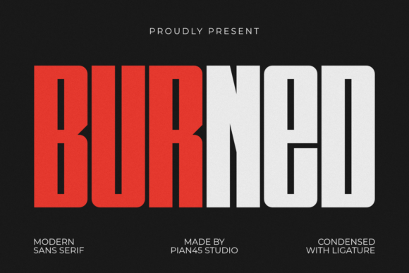 Burned: The Bold Font for Fearless Branding