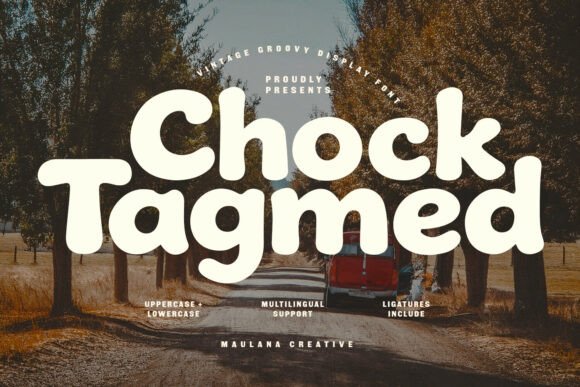 Chock Tagmed: A Bold, Playful Font for Retro Design