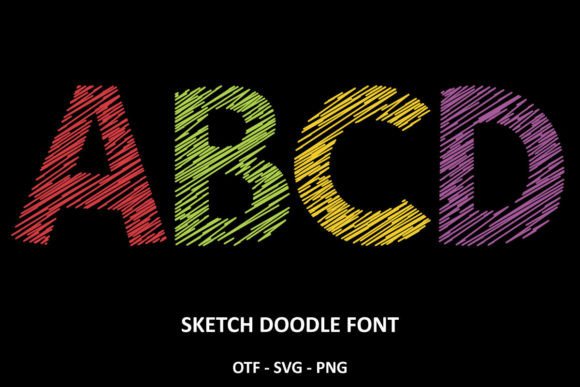 Discovering Sketch Doodles: A Creative Font for Every Project