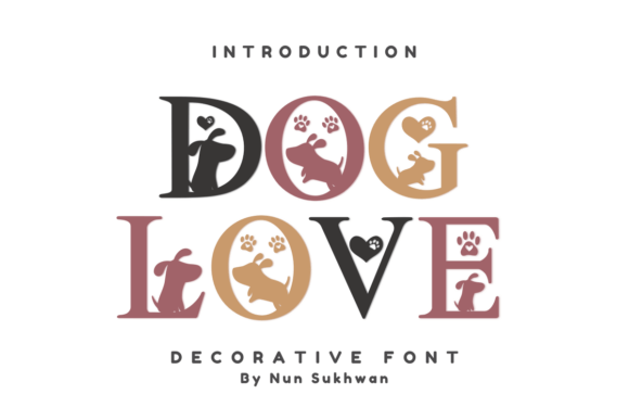 Dog Love: A Playful Font for Creative Projects