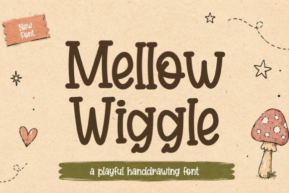Mellow Wiggle: A Playful Handwritten Font for Joyful Designs