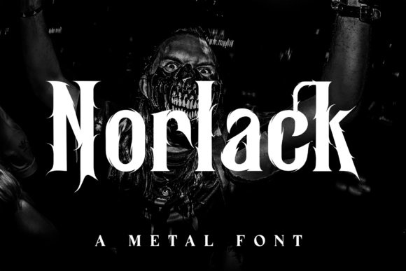 Norlack: A Bold Metal Blackletter Font for Impactful Design