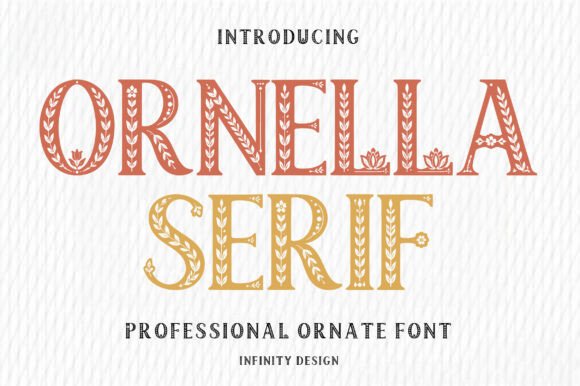 Ornella Serif: A Font Where Tradition Meets Artistry