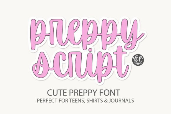 Preppyscript: A Charming Handwritten Font for Creative Projects