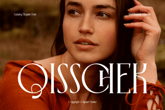 Qisschek: A Bold Display Typeface for Modern Design