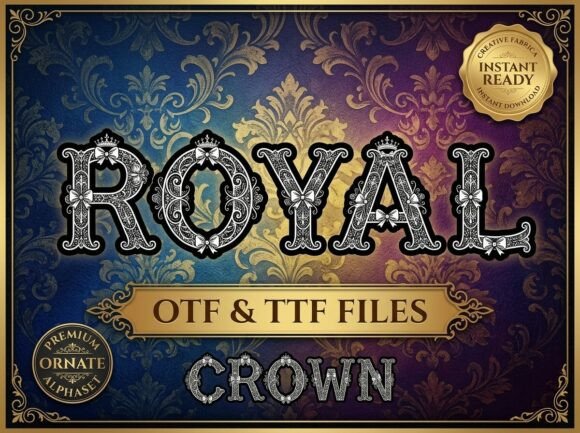Royal: Majestic Baroque Display Typography