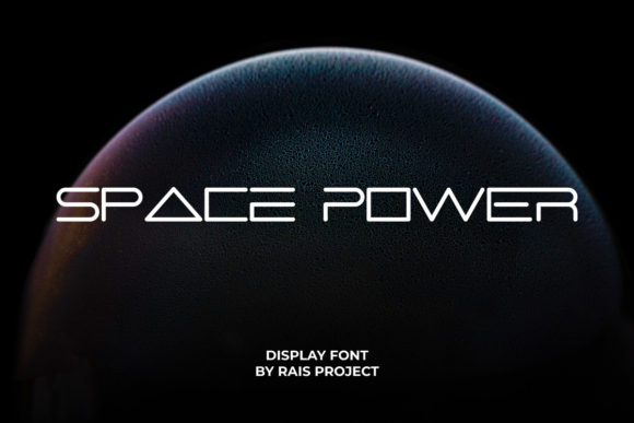 Space Power: A Font for the Future of Design