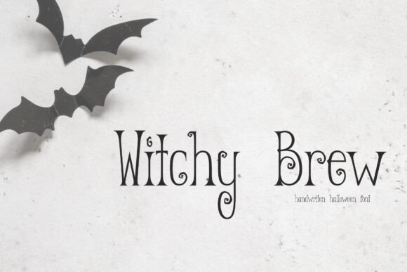 Witchy Brew: The Enchanting Font for Your Dark Designs