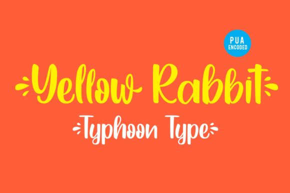 Yellow Rabbit: A Friendly Handwritten Font for Your Designs